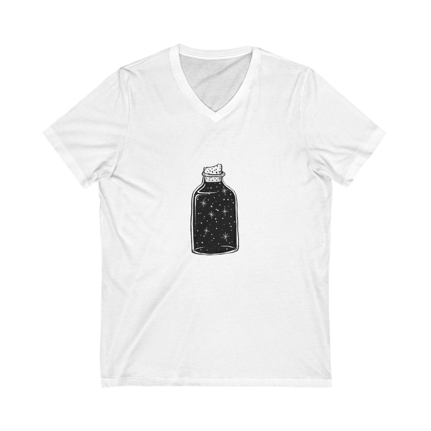 Universe in a Bottle V-Neck Tee